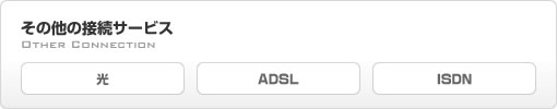 その他の接続サービス